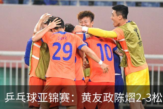 乒乓球亚锦赛：黄友政/陈熠2-3松岛辉空/张本美和 混双摘银