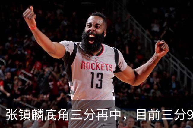 张镇麟底角三分再中，目前三分9中4砍下20分3篮板3助攻