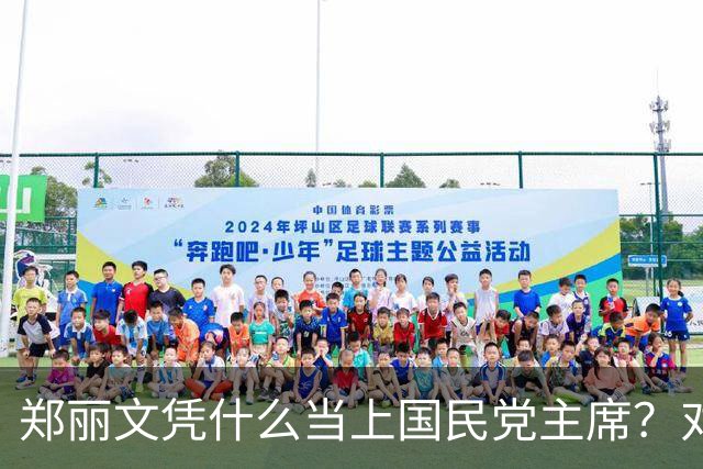 郑丽文凭什么当上国民党主席？对比韩、蒋、朱、赵，差距一目了然